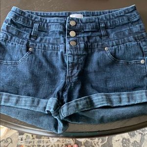 Xhilaration high waisted jean shorts!